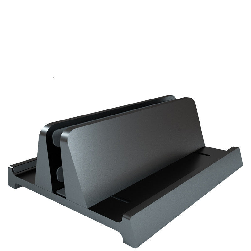Compatible avec Apple, compatible avec Apple, support vertical pour ordinateur portable Macbook Apple support d'ordinateur vertical mini étagère de rangement en alliage d'aluminium Dissipation thermique