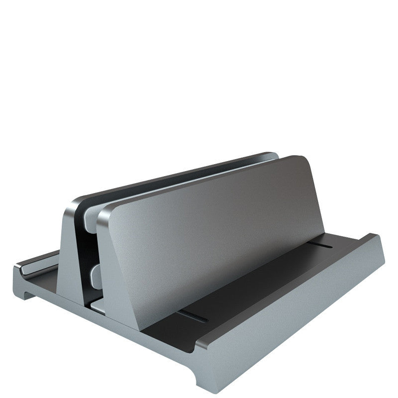 Compatible avec Apple, compatible avec Apple, support vertical pour ordinateur portable Macbook Apple support d'ordinateur vertical mini étagère de rangement en alliage d'aluminium Dissipation thermique