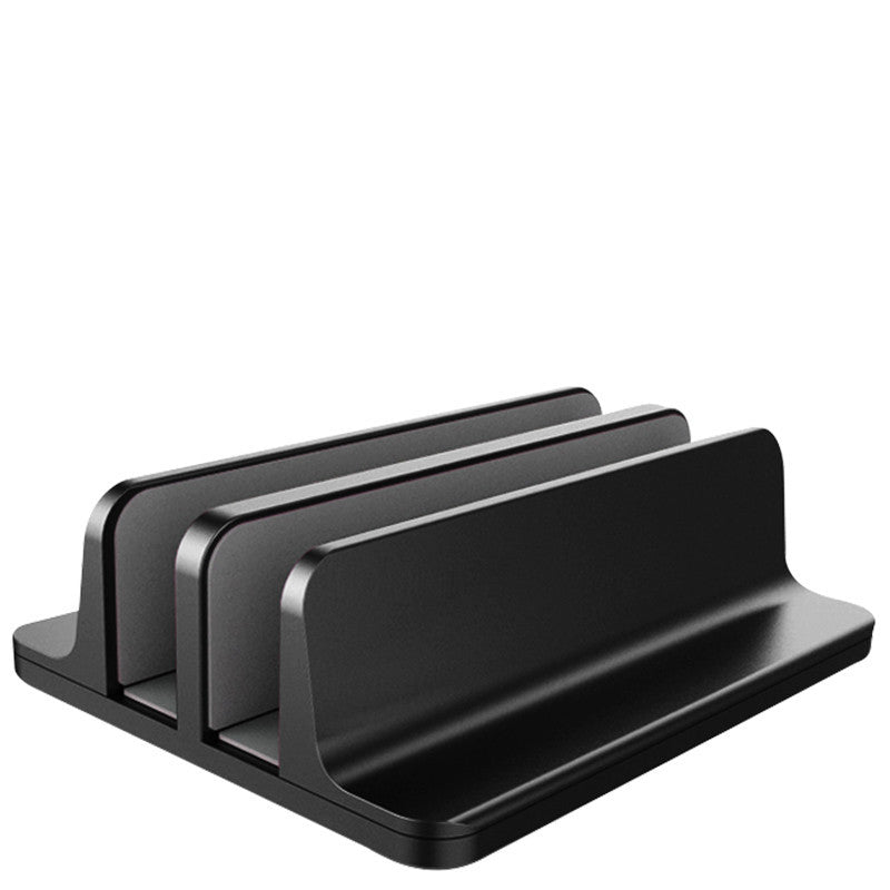 Compatible avec Apple, compatible avec Apple, support vertical pour ordinateur portable Macbook Apple support d'ordinateur vertical mini étagère de rangement en alliage d'aluminium Dissipation thermique