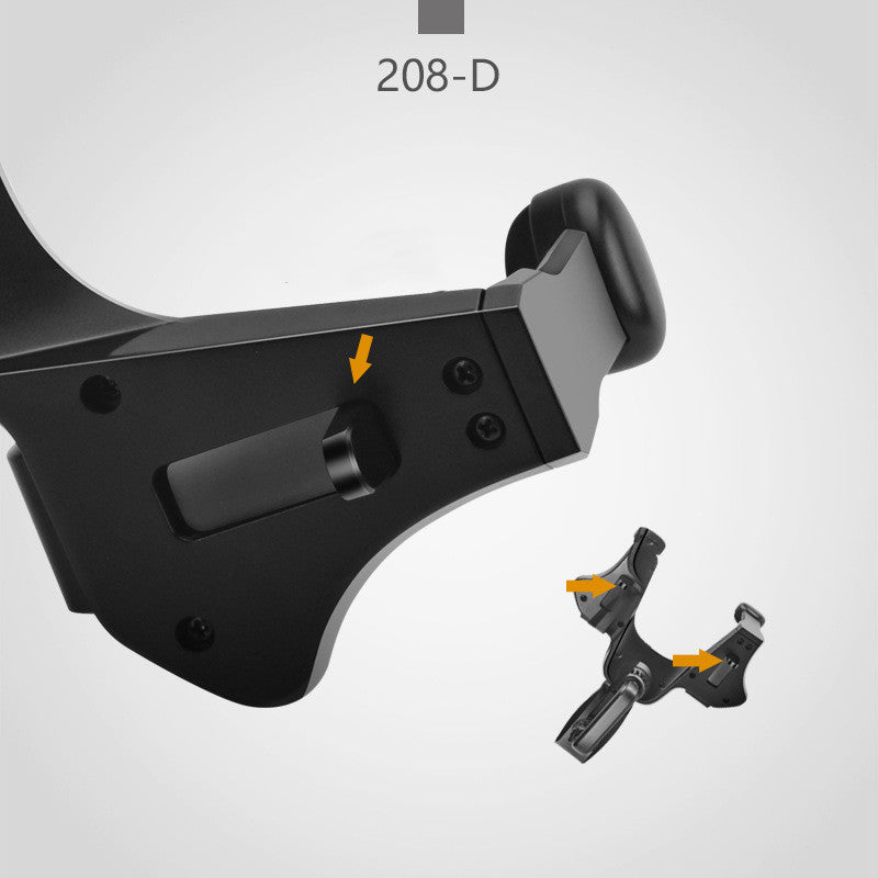 Soporte multifuncional para teléfono con espejo retrovisor para coche