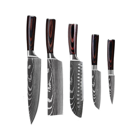 Juego de 6 piezas Juego de 8 piezas Juego de 10 piezas Cuchillo Cuchillo de chef Cuchillo de chef Cuchillo de cocina Cocinar