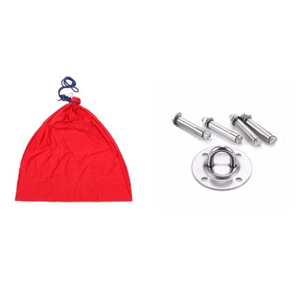 Hamaca columpio interior y exterior de algodón para niños, para acurrucarse hasta terapia sensorial infantil, paquete elástico suave, asiento estable