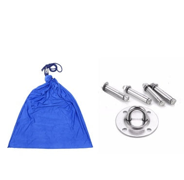 Hamaca columpio interior y exterior de algodón para niños, para acurrucarse hasta terapia sensorial infantil, paquete elástico suave, asiento estable