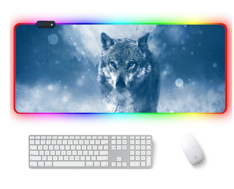 Alfombrilla de mesa sinfónica con diseño de calavera, juego de deportes electrónicos, teclado, alfombrilla para ratón sinfónica, diseño de colores