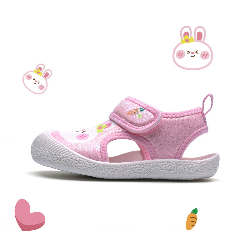 Sandalias para niños, suelas blandas, zapatos de interior para guardería, zapatos de bebé