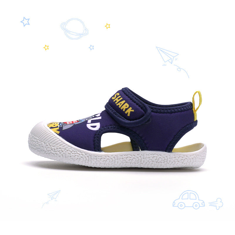 Sandalias para niños, suelas blandas, zapatos de interior para guardería, zapatos de bebé