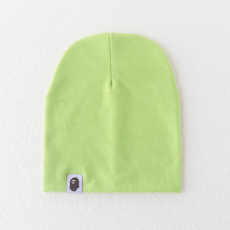 Chapeaux de bébé épais tricotés en coton, chapeaux de bébé de printemps et d'automne