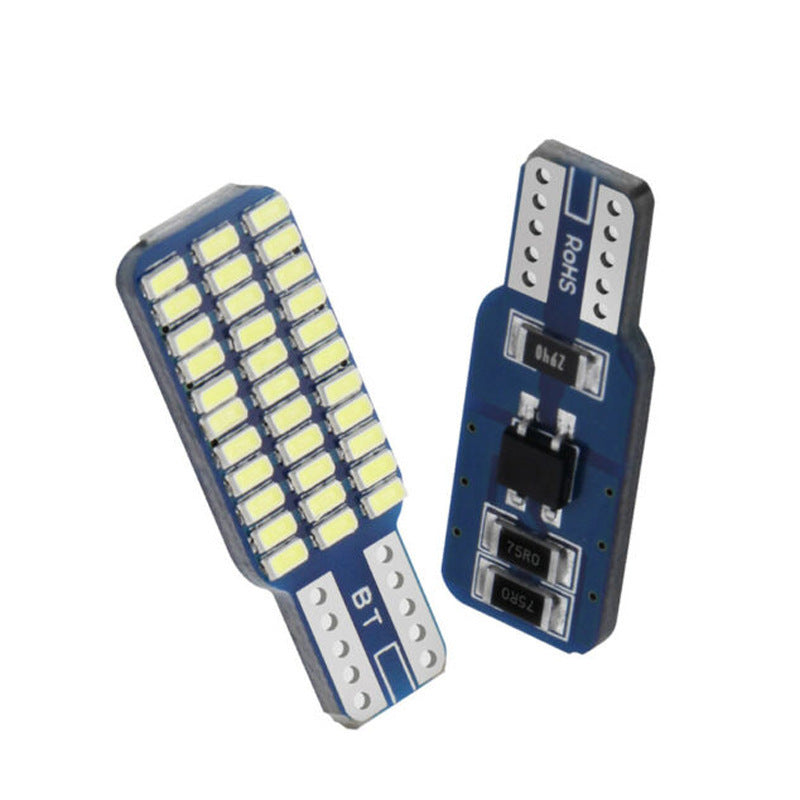 Single-sided Width Light T10 3014 33smd Trunk Light License Plate Light Car Light
