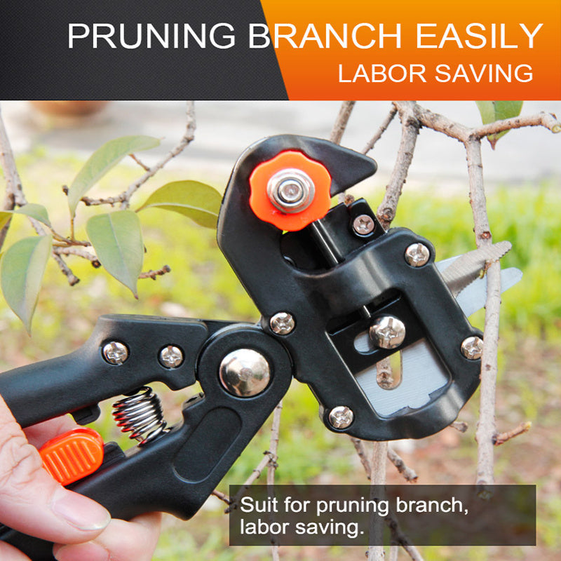 Pince de greffage de semis, ciseaux de jardinage pour vergers, sécateur de greffage, cadeau, 2 lames, hachoir d'élagage d'arbres fruitiers, outils de jardinage