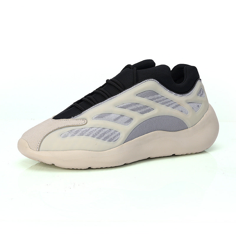 Tendance de la mode chaussures décontractées lumineuses baskets respirantes