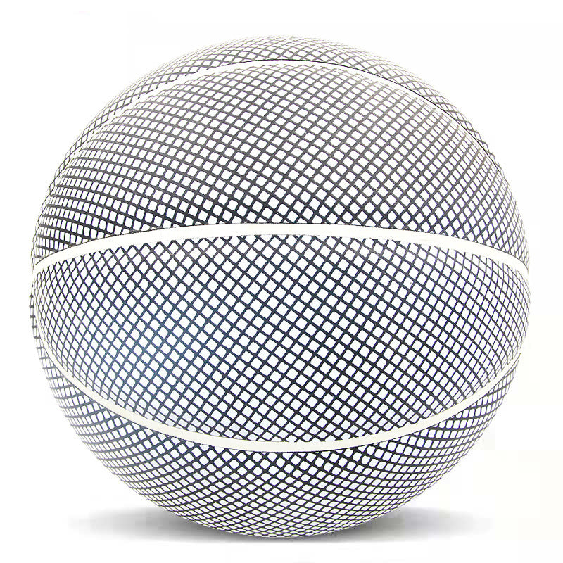 Noche de baloncesto fluorescente luminosa brillante Juego de baloncesto