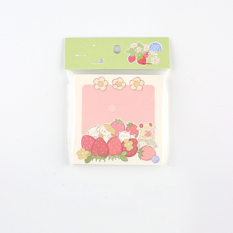 MINKYS nouveau Kawaii 100 feuilles mignon lait fraise mémo Note quotidien