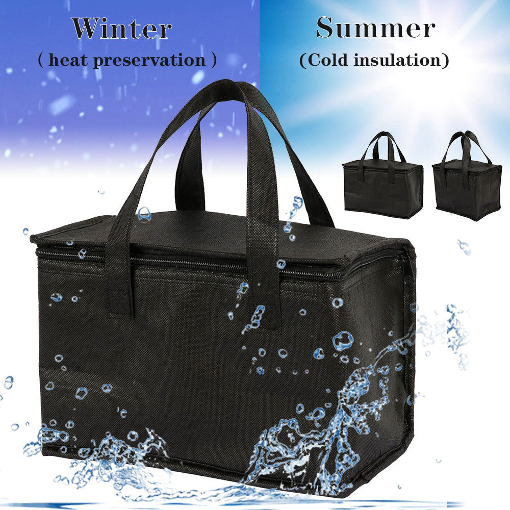 D Sac thermique Porte-boissons Sacs isolés Sac de livraison de nourriture