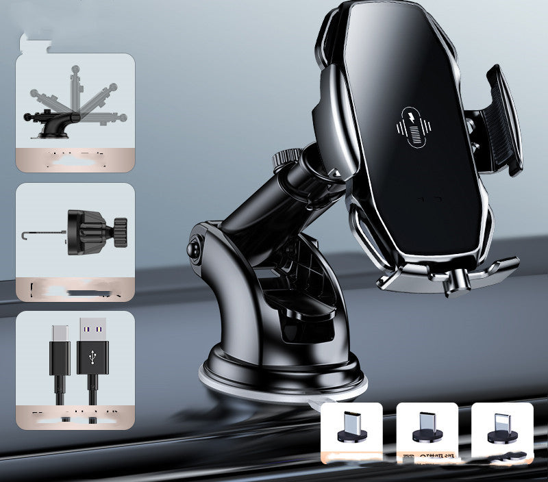 Mobile Phone Bracket For Automobile Sucker Type Universal Navigation Driving Support Clip