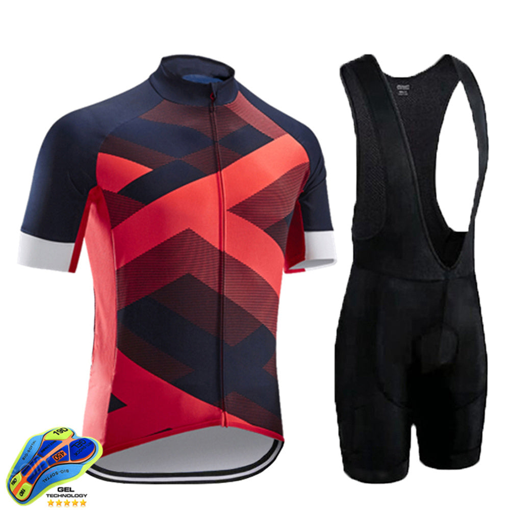 Maillots de cyclisme sur route et VTT, hauts pour hommes, maillots de cyclisme de printemps et d'été