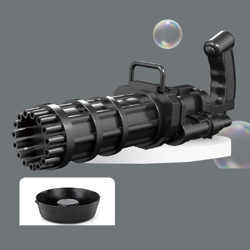 Machine à bulles de fleurs pour enfants, pistolet à bulles Gatling à huit trous, déesse pour enfants
