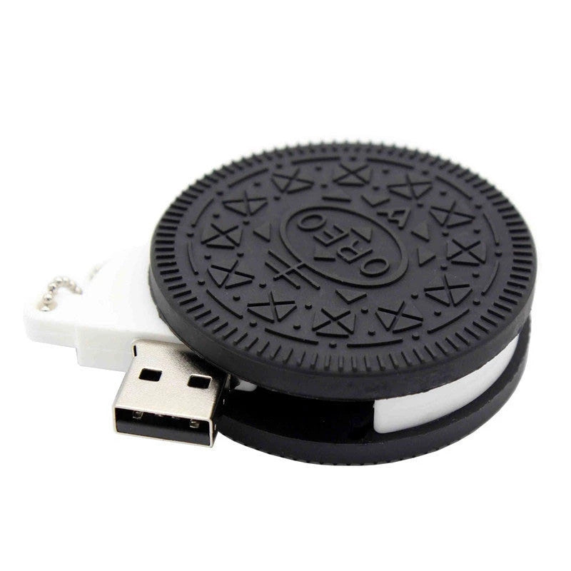 Clé USB en chocolat en PVC, dessin animé, Simulation de colombe, cadeau de Couple en chocolat