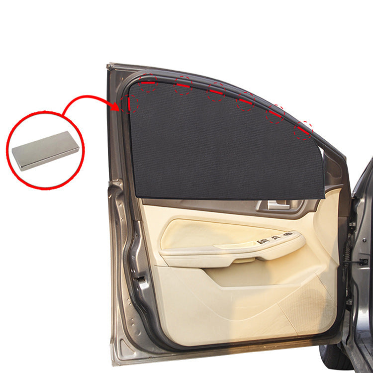 Pare-soleil magnétique pour voiture, stores en maille, protections latérales, rideaux magnétiques pour voiture