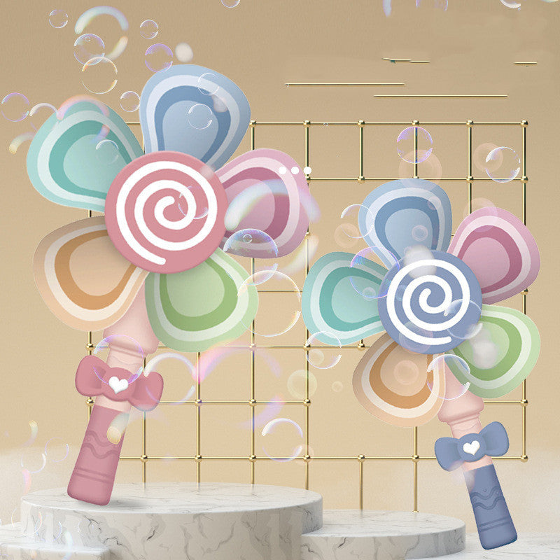 Pistola de burbujas automática ligera