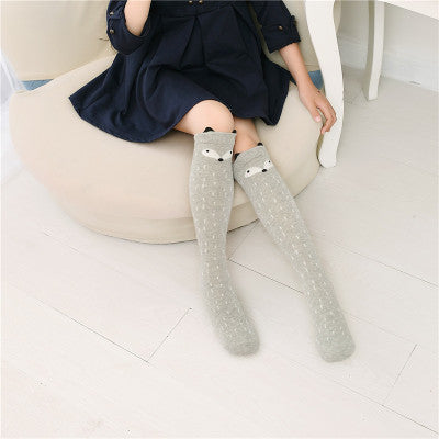Bas en coton pour fille à la mode et mignons
