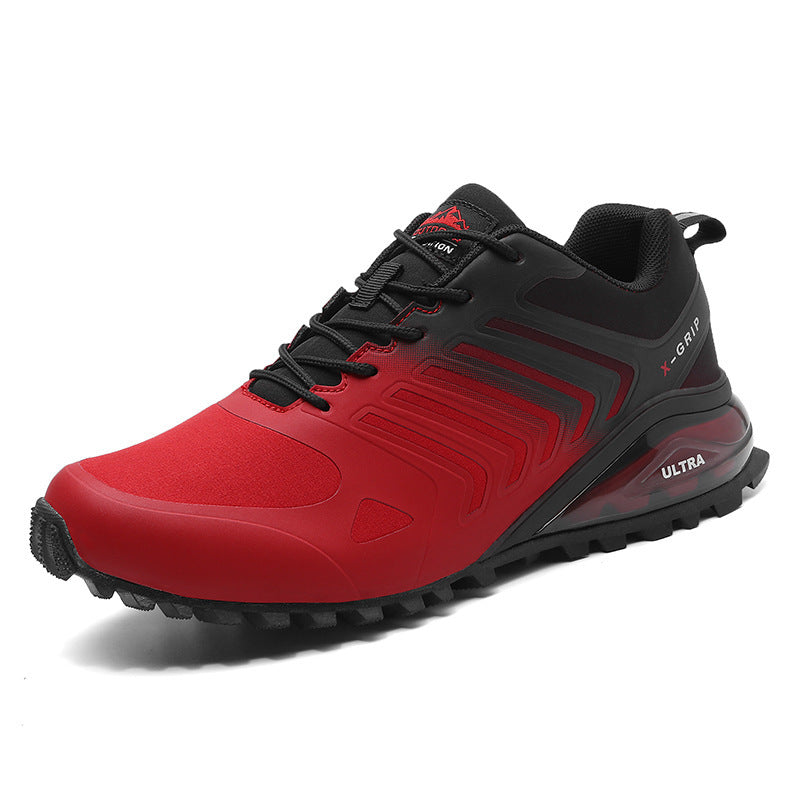 Chaussures pour hommes à coussin d'air de très grande taille, chaussures de randonnée hydrofuges