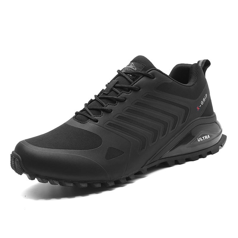 Chaussures pour hommes à coussin d'air de très grande taille, chaussures de randonnée hydrofuges