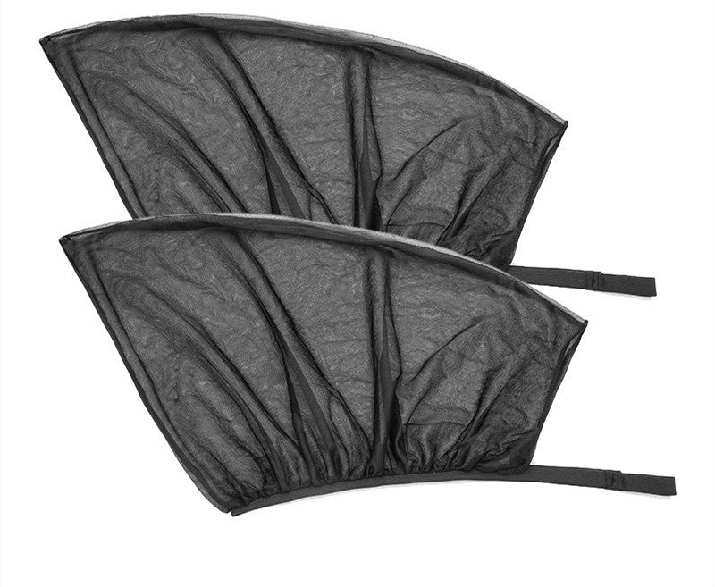 Cubierta de ventana de coche, red de 5 tamaños para ventana delantera y trasera, parasol antimosquitos, cortina de malla