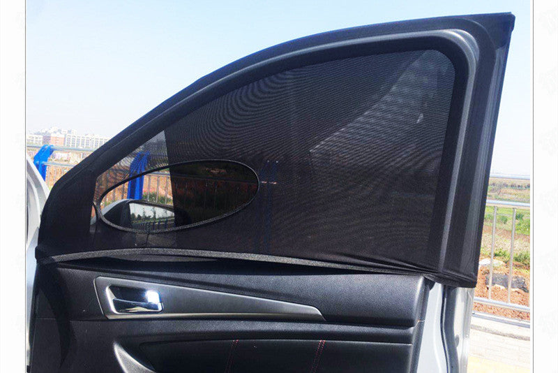 Cubierta de ventana de coche, red de 5 tamaños para ventana delantera y trasera, parasol antimosquitos, cortina de malla