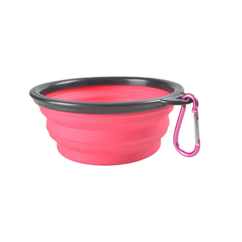 Nouveau Bol pliant en Silicone pour animaux de compagnie, bol pour chien