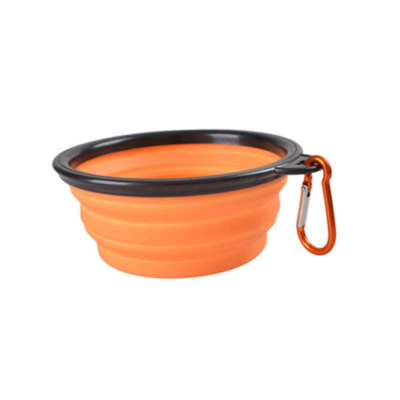 Nouveau Bol pliant en Silicone pour animaux de compagnie, bol pour chien