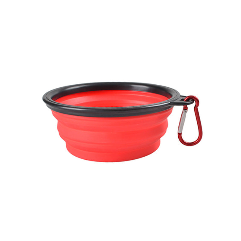 Nouveau Bol pliant en Silicone pour animaux de compagnie, bol pour chien