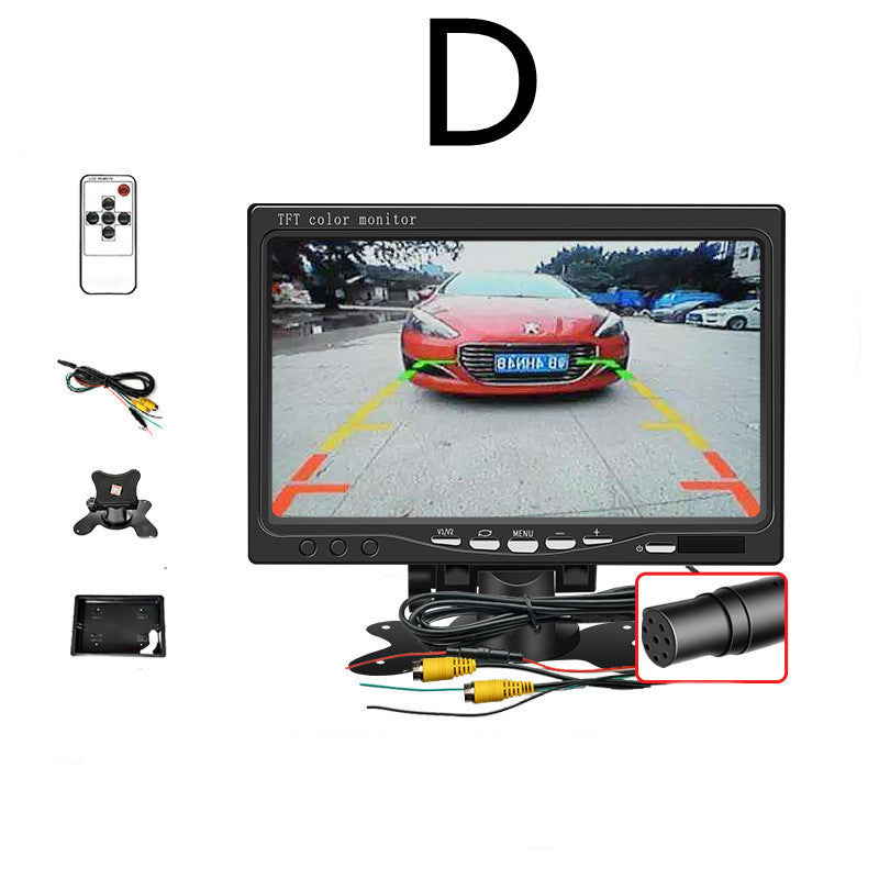 Image inversée de camion de moniteur de voiture de bureau HD