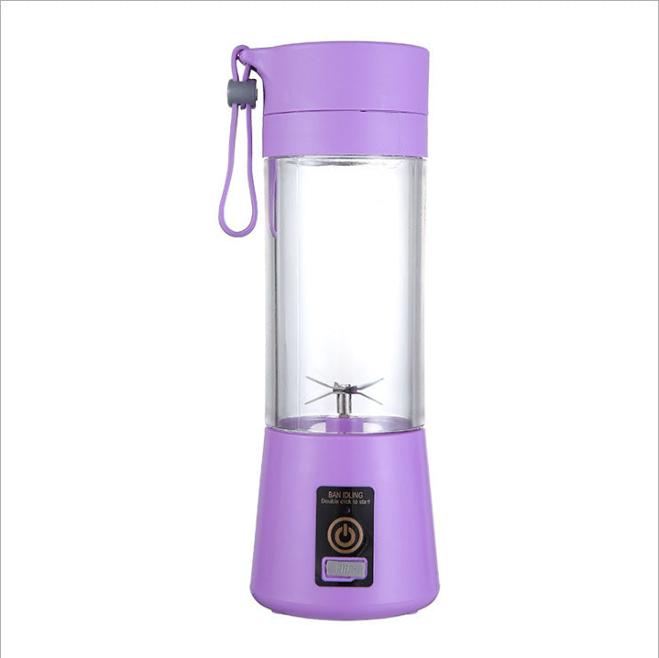 Versión exprimidor de frutas eléctrico Mini portátil pequeño vaso de jugo de torbellino