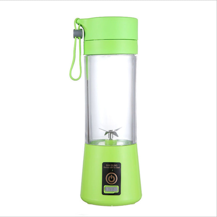 Versión exprimidor de frutas eléctrico Mini portátil pequeño vaso de jugo de torbellino