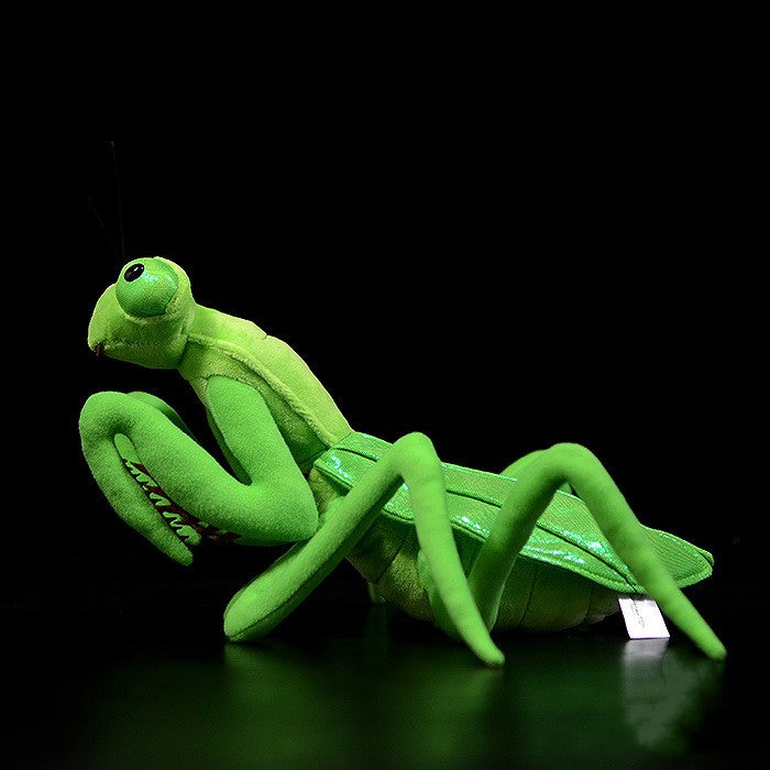 Juguete realista de los animales de peluche de la mantis de los juguetes de peluche de la mantis para los niños