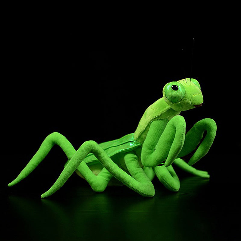 Juguete realista de los animales de peluche de la mantis de los juguetes de peluche de la mantis para los niños