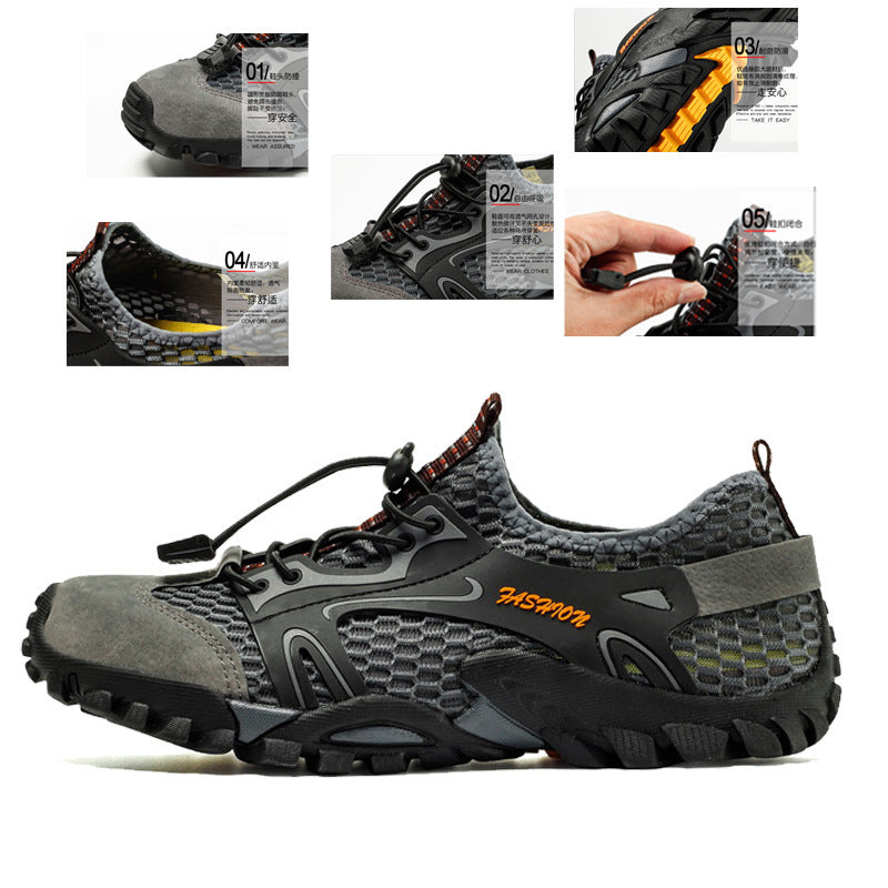 Chaussures en amont à cinq doigts, chaussures de natation, chaussures de plage
