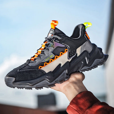 Zapatos deportivos informales con cordones y caña baja