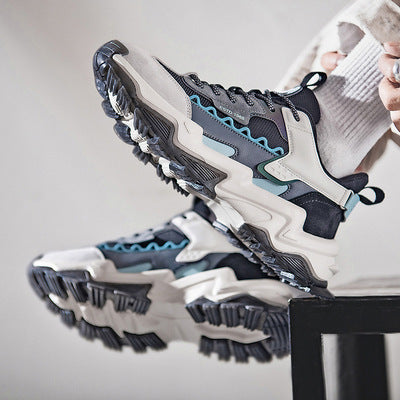 Zapatos deportivos informales con cordones y caña baja