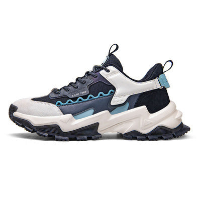 Zapatos deportivos informales con cordones y caña baja