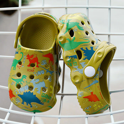Sabots de jardin d'été colorés pour enfants, chaussures de plage pour garçons et filles, sandales légères et respirantes, Mules à enfiler, 7 couleurs