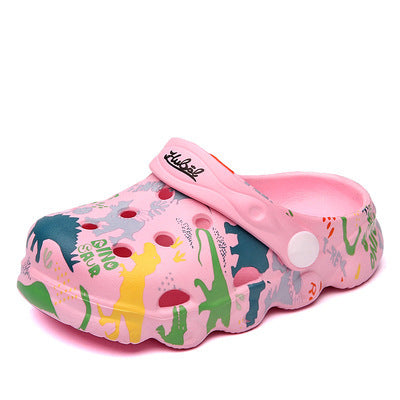 Sabots de jardin d'été colorés pour enfants, chaussures de plage pour garçons et filles, sandales légères et respirantes, Mules à enfiler, 7 couleurs