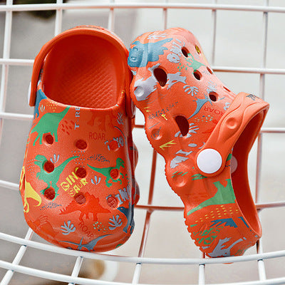 Sabots de jardin d'été colorés pour enfants, chaussures de plage pour garçons et filles, sandales légères et respirantes, Mules à enfiler, 7 couleurs