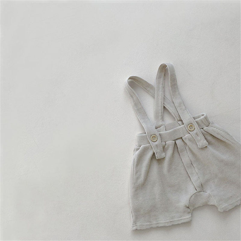Ropa para niños Ropa de primavera para bebés Monos tipo gofre para bebés