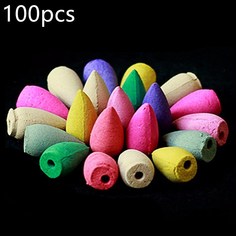 Torre De Incienso Interior Cono Incienso Incienso Vista Humo