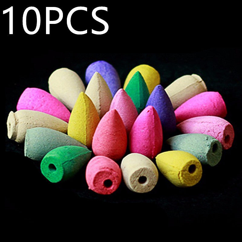 Torre De Incienso Interior Cono Incienso Incienso Vista Humo