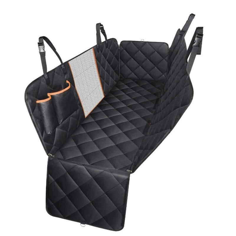 Estera del animal doméstico del coche Borde anaranjado Estera del animal doméstico del coche, fabricante impermeable y sucio de la estera del perro personalizado