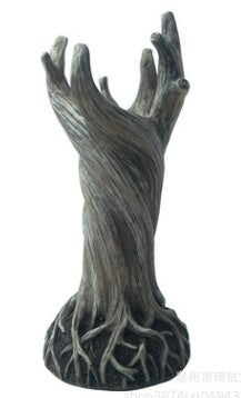 Dryad – Vase décoratif créatif en forme de tronc d'arbre, décoration de maison, salon, fleur artisanale en résine