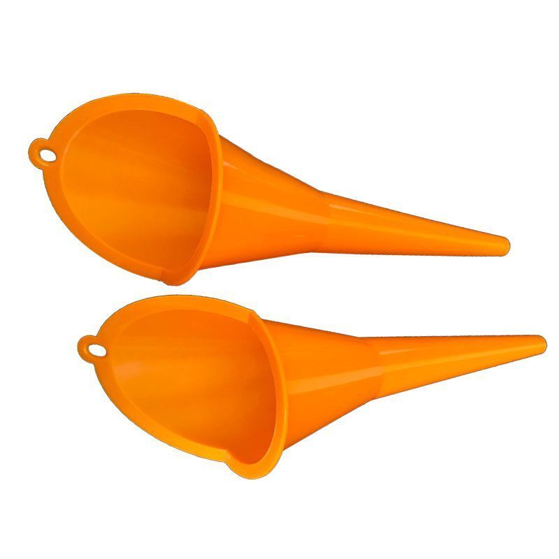 Embudo multifuncional de boca larga, embudo de aceite de plástico, embudo de combustible para motocicleta y coche