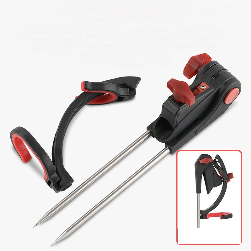 Soporte ajustable para caña de pescar, soporte plegable Universal para caña de pescar, accesorios de pesca, 360 grados